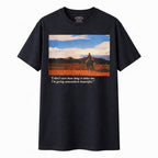 Outback King | Open Road | Cowboy Fit T-Shirt | Pitch Black