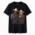 Outback King | Outlaw Duo | Cowboy Fit T-Shirt | Pitch Black