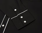 Outback King |Women's Prairie Embroidery Cowgirl Shirt | Black Magnolia