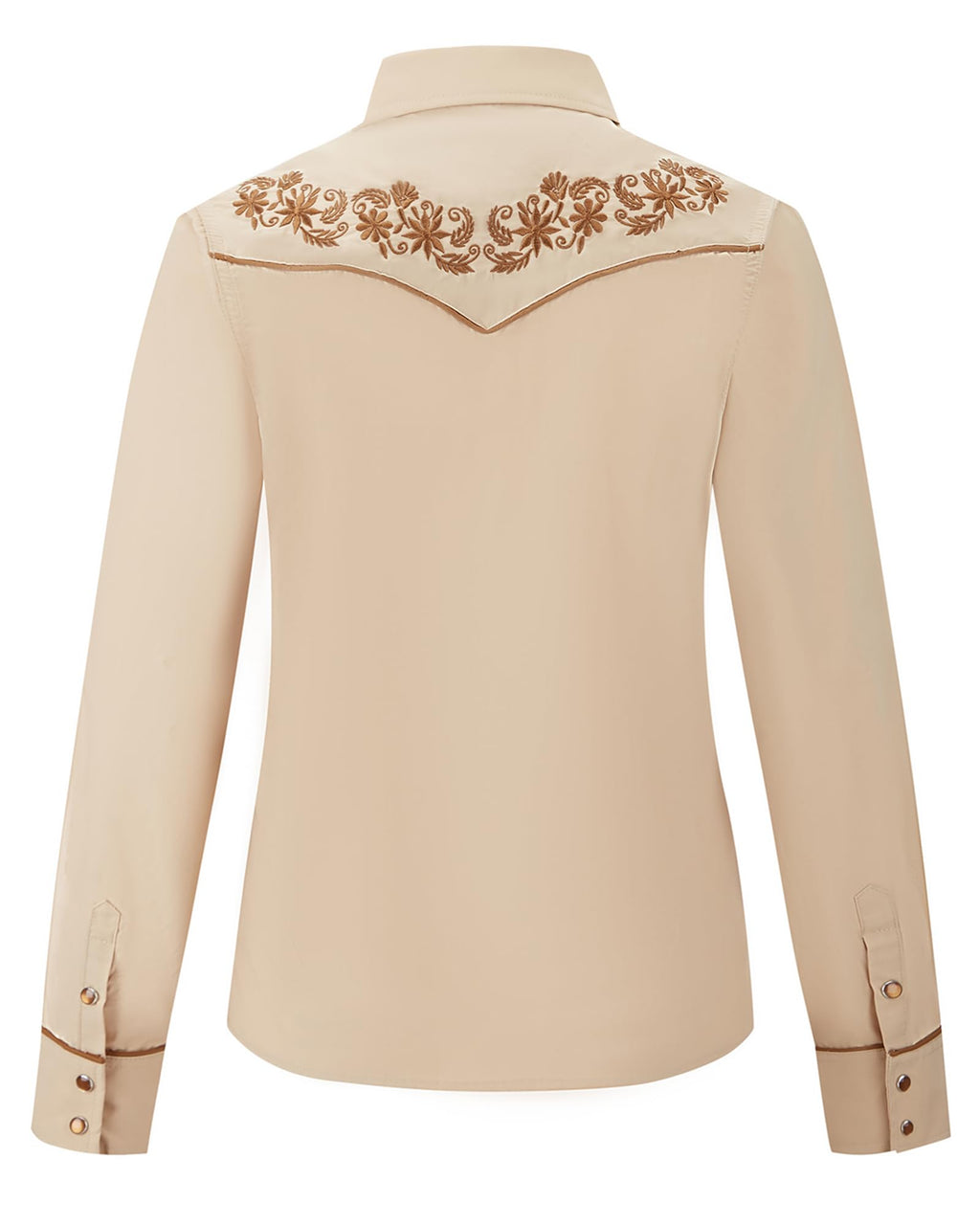 Outback King | Women's Prairie Embroidery Cowgirl Shirt | Desert Sand
