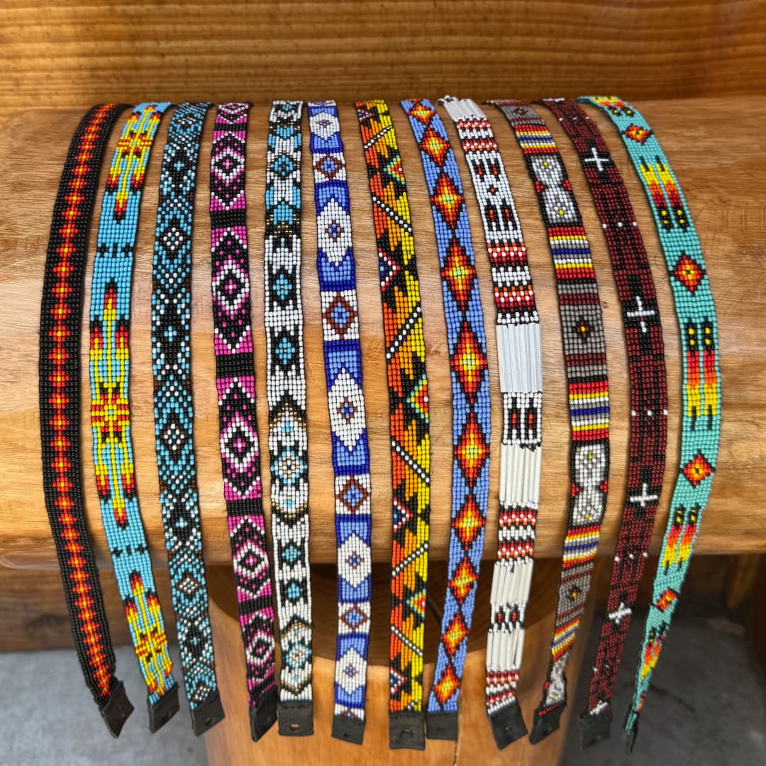 Outback King | Beaded Hat Band | Narrow