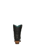 Corral | Embroidery Ankle Boot | Snip Toe | Black
